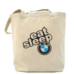 Эко-сумка Eat, sleep, BMW - PrintSalon