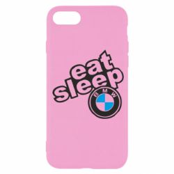 Чехол для iPhone SE 2020 Eat, sleep, BMW - PrintSalon
