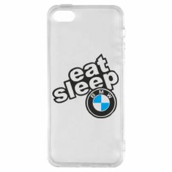 Чехол для iPhone5/5S/SE Eat, sleep, BMW - PrintSalon