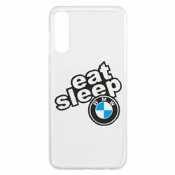 Чехол для Samsung A50 Eat, sleep, BMW - PrintSalon