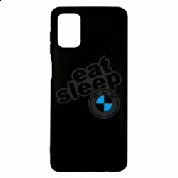 Чехол для Samsung M51 Eat, sleep, BMW - PrintSalon