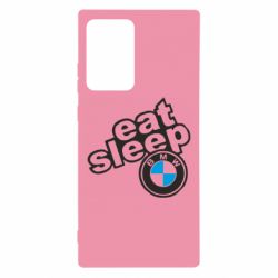 Чехол для Samsung Note 20 Ultra Eat, sleep, BMW - PrintSalon