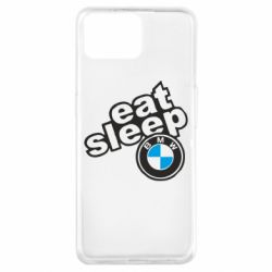 Чехол для Oppo A73 Eat, sleep, BMW - PrintSalon