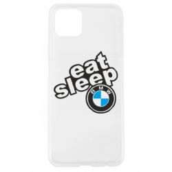 Чехол для Oppo A92s Eat, sleep, BMW - PrintSalon