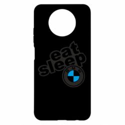 Чехол для Xiaomi Redmi Note 9 5G/Redmi Note 9T Eat, sleep, BMW