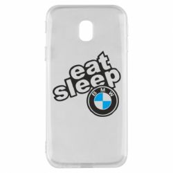 Чехол для Samsung J3 2017 Eat, sleep, BMW - PrintSalon