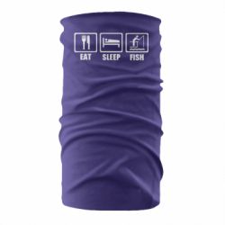 Бандана Eat, sleep, fish - PrintSalon