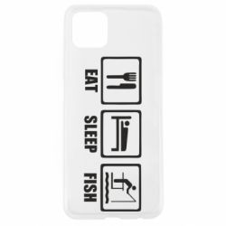 Чохол для Oppo A92sEat, sleep, fish