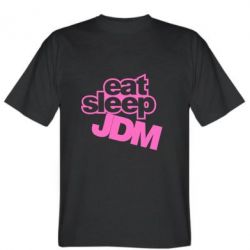 Мужская футболка Stedman Eat sleep JDM - PrintSalon