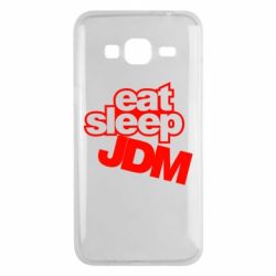 Чехол для Samsung J3 2016 Eat sleep JDM - PrintSalon