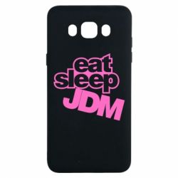 Чехол для Samsung J7 2016 Eat sleep JDM - PrintSalon