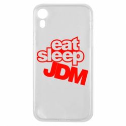 Чехол для iPhone XR Eat sleep JDM - PrintSalon