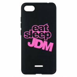 Чехол для Xiaomi Redmi 6A Eat sleep JDM - PrintSalon