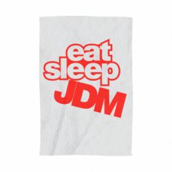 Полотенце с принтом Eat sleep JDM - PrintSalon