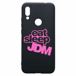Чехол для Xiaomi Redmi 7 Eat sleep JDM - PrintSalon