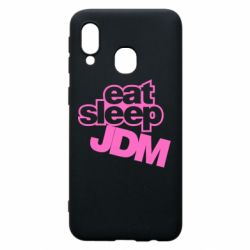 Чехол для Samsung A40 Eat sleep JDM - PrintSalon