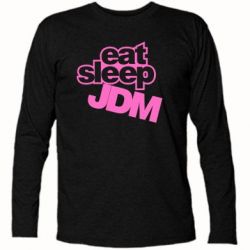 Футболка с длинным рукавом Eat sleep JDM - PrintSalon