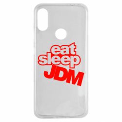 Чехол для Xiaomi Redmi Note 7 Eat sleep JDM - PrintSalon