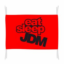 Флаг Eat sleep JDM - PrintSalon