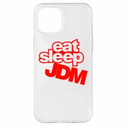 Чехол для iPhone 12 Pro Max Eat sleep JDM - PrintSalon