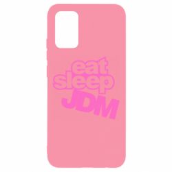 Чехол для Samsung A02s/M02s Eat sleep JDM - PrintSalon