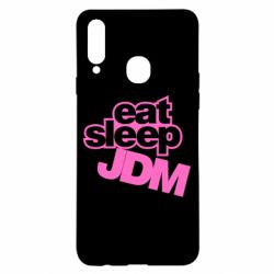 Чехол для Samsung A20s Eat sleep JDM - PrintSalon
