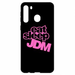 Чехол для Samsung A21 Eat sleep JDM - PrintSalon