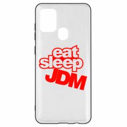 Чехол для Samsung A21s Eat sleep JDM - PrintSalon