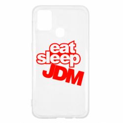 Чехол для Samsung M31 Eat sleep JDM - PrintSalon