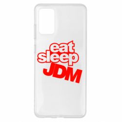 Чехол для Samsung S20+ Eat sleep JDM - PrintSalon