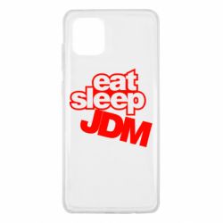Чехол для Samsung Note 10 Lite Eat sleep JDM - PrintSalon