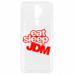 Чехол для Oppo A5/A9 2020 Eat sleep JDM - PrintSalon