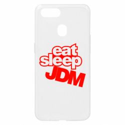 Чехол для Oppo A5s/A12 Eat sleep JDM - PrintSalon