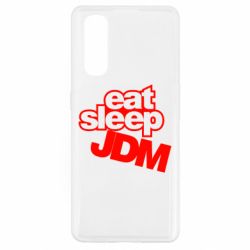 Чехол для Oppo Find X2 Eat sleep JDM - PrintSalon