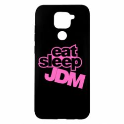 Чехол для Xiaomi Redmi Note 9/Redmi 10X Eat sleep JDM - PrintSalon