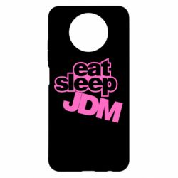 Чехол для Xiaomi Redmi Note 9 5G/Redmi Note 9T Eat sleep JDM - PrintSalon