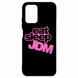 Чехол для Xiaomi Redmi Note 10 Eat sleep JDM - PrintSalon