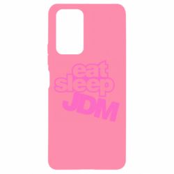 Чехол для Xiaomi Redmi Note 10 Pro Eat sleep JDM - PrintSalon