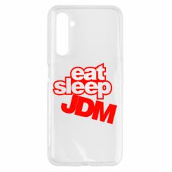 Чехол для Realme 6 Eat sleep JDM - PrintSalon