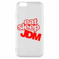 Чехол для iPhone 6/6S Eat sleep JDM - PrintSalon