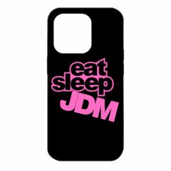 Чехол для iPhone 14 Pro Eat sleep JDM - PrintSalon