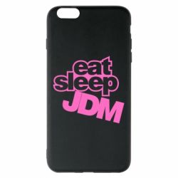 Чехол для iPhone 6 Plus/6S Plus Eat sleep JDM - PrintSalon