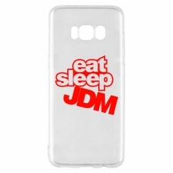 Чехол для Samsung S8 Eat sleep JDM - PrintSalon