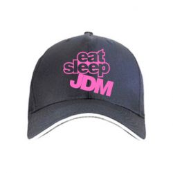 Кепка Eat sleep JDM - PrintSalon