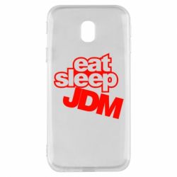 Чехол для Samsung J3 2017 Eat sleep JDM - PrintSalon