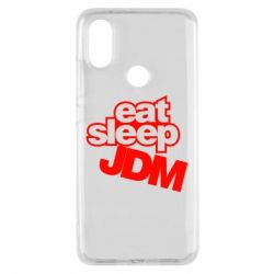 Чехол для Xiaomi Mi A2 Eat sleep JDM - PrintSalon