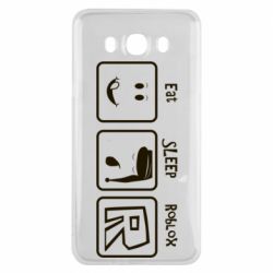 Чохол для Samsung J7 2016 Eat Sleep Roblox - PrintSalon