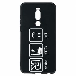 Чохол для Meizu Note 8 Eat Sleep Roblox - PrintSalon