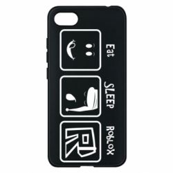 Чехол для Xiaomi Redmi 6A Eat Sleep Roblox