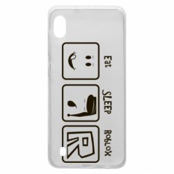 Чохол для Samsung A10 Eat Sleep Roblox - PrintSalon